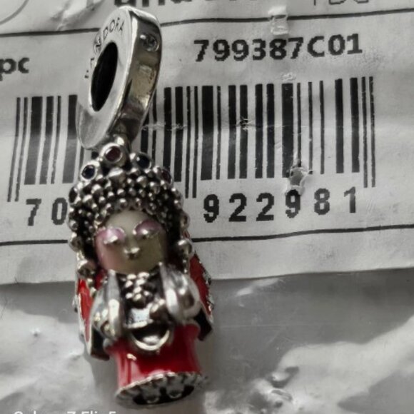 Authentic PANDORA SS *CHINA EXCLUSIVE* Peking Opera Dangle 799387C01 - Picture 4 of 13